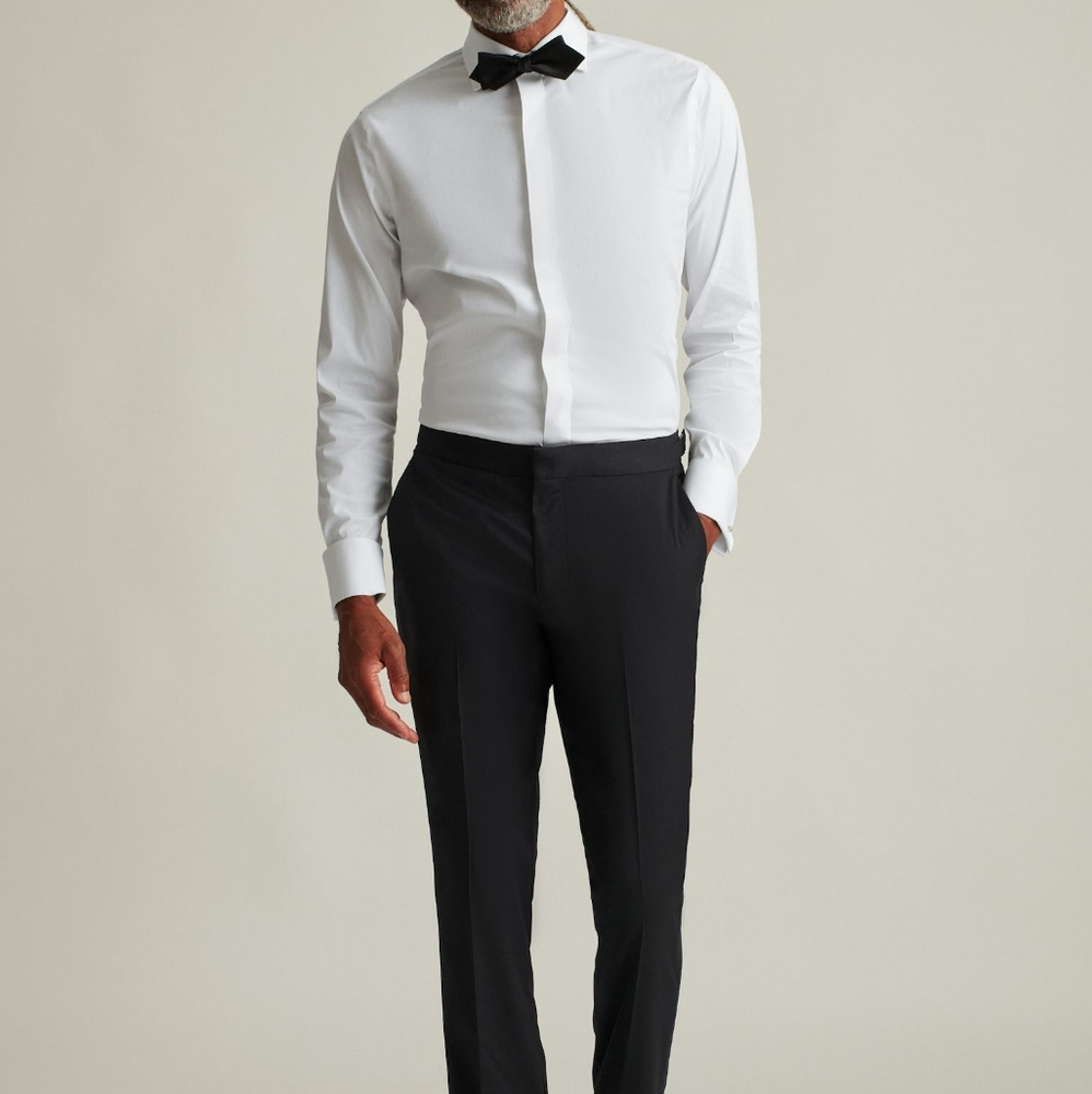 Bonobos Empire Stretch Tuxedo Shirt 16.5"x 35"